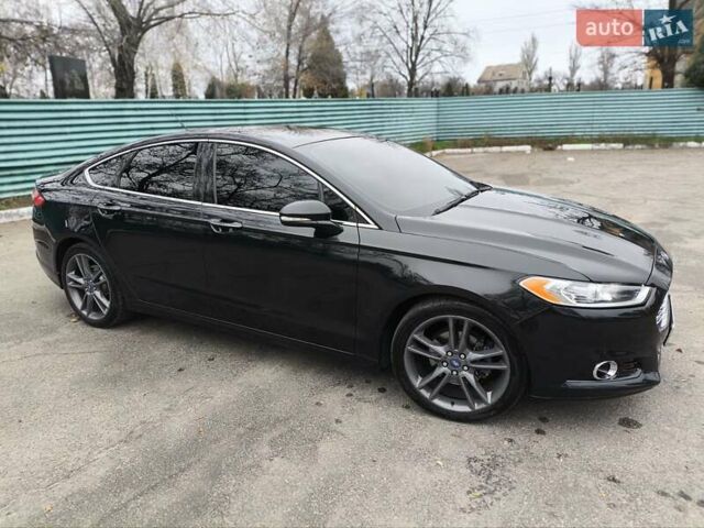 Черный Форд Фьюжн, объемом двигателя 2 л и пробегом 192 тыс. км за 12000 $, фото 12 на Automoto.ua