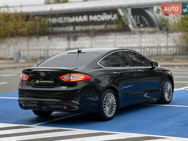 Черный Форд Фьюжн, объемом двигателя 2 л и пробегом 218 тыс. км за 11999 $, фото 14 на Automoto.ua