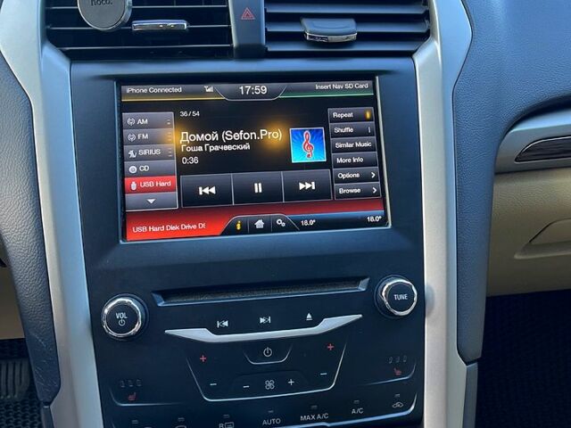 Чорний Форд Фьюжен, об'ємом двигуна 2 л та пробігом 200 тис. км за 8500 $, фото 7 на Automoto.ua