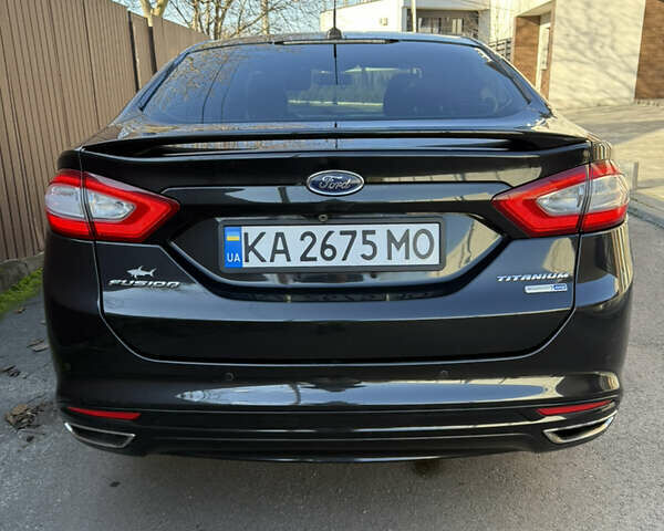 Чорний Форд Фьюжен, об'ємом двигуна 2 л та пробігом 187 тис. км за 9600 $, фото 10 на Automoto.ua