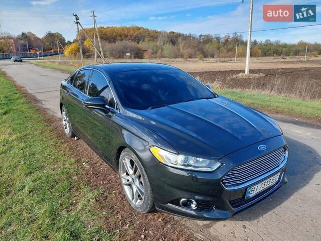 Форд Фьюжн 2013 в Зенькове на Automoto.ua Черный Форд Фьюжн, объемом двигателя 2 л и пробегом 165 тыс. км за 10600 $, фото 7 на Automoto.ua