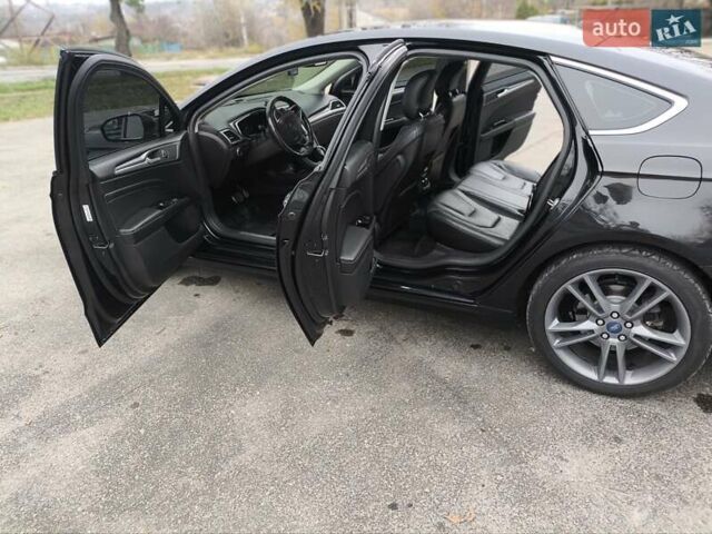 Черный Форд Фьюжн, объемом двигателя 2 л и пробегом 192 тыс. км за 12000 $, фото 2 на Automoto.ua