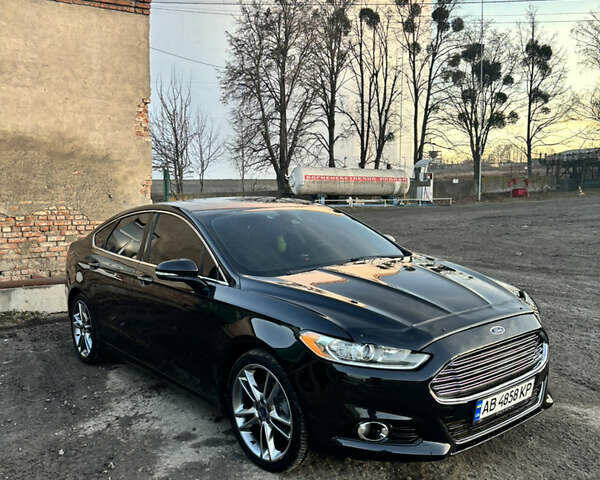 Черный Форд Фьюжн, объемом двигателя 2 л и пробегом 210 тыс. км за 9500 $, фото 1 на Automoto.ua