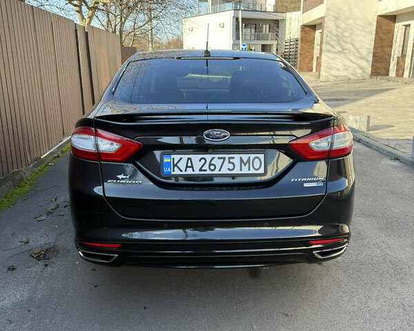 Чорний Форд Фьюжен, об'ємом двигуна 2 л та пробігом 187 тис. км за 9600 $, фото 8 на Automoto.ua