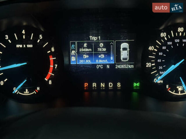 Черный Форд Фьюжн, объемом двигателя 2.4 л и пробегом 240 тыс. км за 8700 $, фото 10 на Automoto.ua