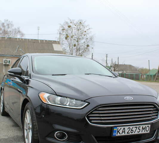 Черный Форд Фьюжн, объемом двигателя 2 л и пробегом 176 тыс. км за 9700 $, фото 1 на Automoto.ua