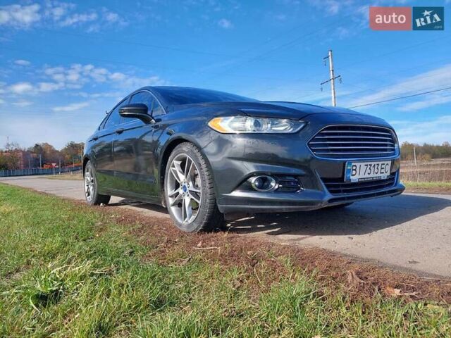 Форд Фьюжн 2013 в Зенькове на Automoto.ua Черный Форд Фьюжн, объемом двигателя 2 л и пробегом 165 тыс. км за 10600 $, фото 3 на Automoto.ua