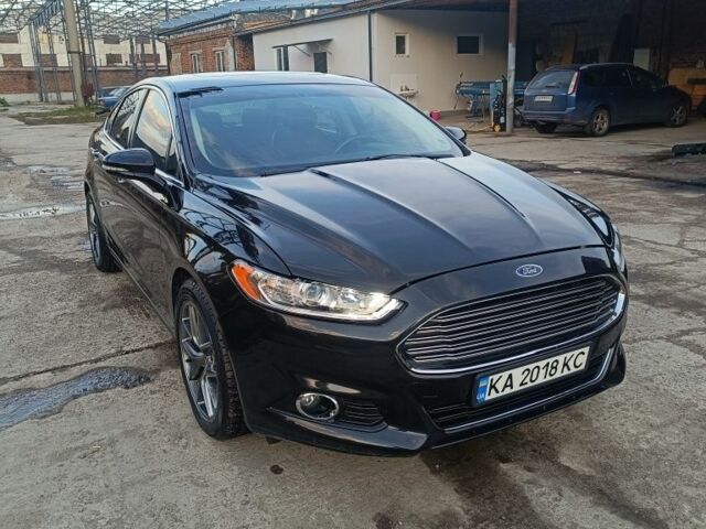 Черный Форд Фьюжн, объемом двигателя 1.6 л и пробегом 183 тыс. км за 8200 $, фото 2 на Automoto.ua