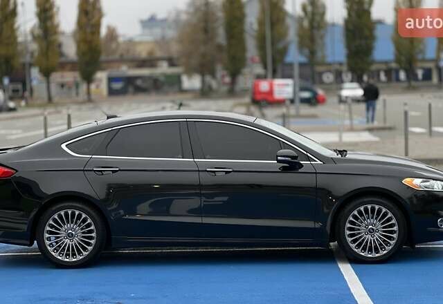 Черный Форд Фьюжн, объемом двигателя 2 л и пробегом 218 тыс. км за 11999 $, фото 13 на Automoto.ua