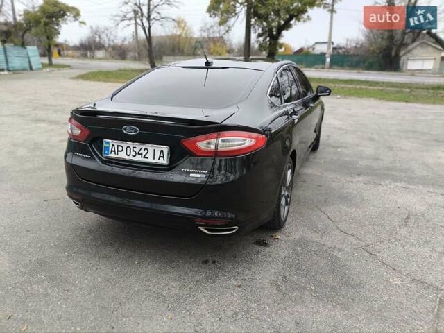 Черный Форд Фьюжн, объемом двигателя 2 л и пробегом 192 тыс. км за 12000 $, фото 11 на Automoto.ua