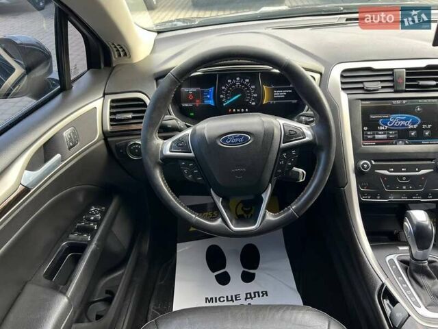 Черный Форд Фьюжн, объемом двигателя 1.5 л и пробегом 147 тыс. км за 10700 $, фото 16 на Automoto.ua