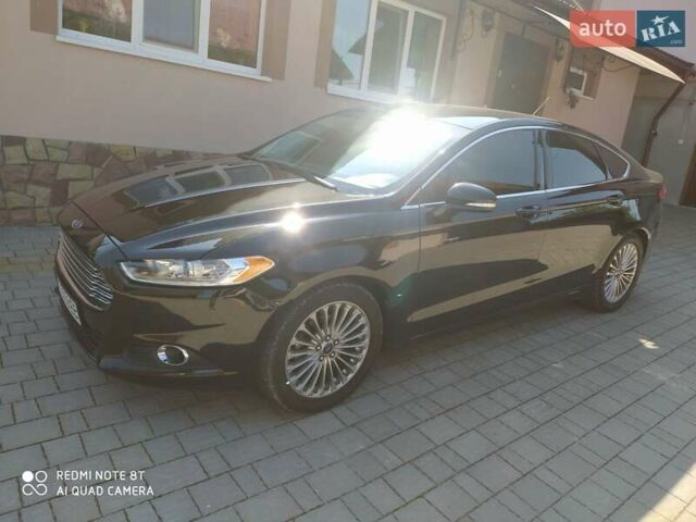 Форд Фьюжн 2014 в Тернополе на Automoto.ua Черный Форд Фьюжн, объемом двигателя 2 л и пробегом 216 тыс. км за 12000 $, фото 18 на Automoto.ua