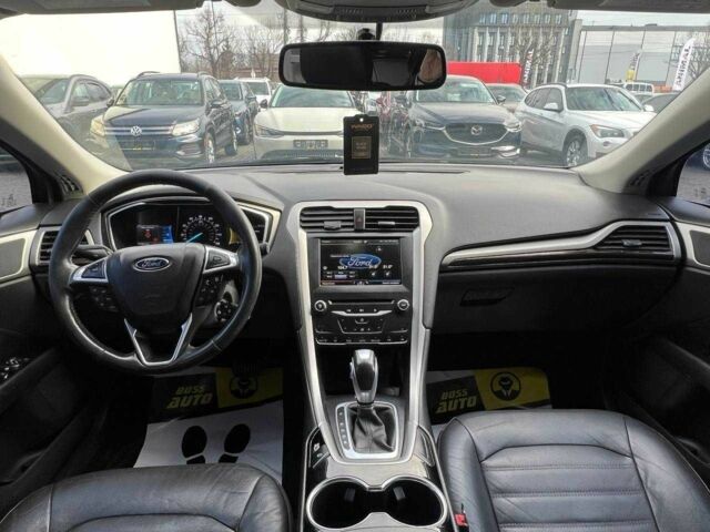 Черный Форд Фьюжн, объемом двигателя 1.5 л и пробегом 147 тыс. км за 10700 $, фото 17 на Automoto.ua