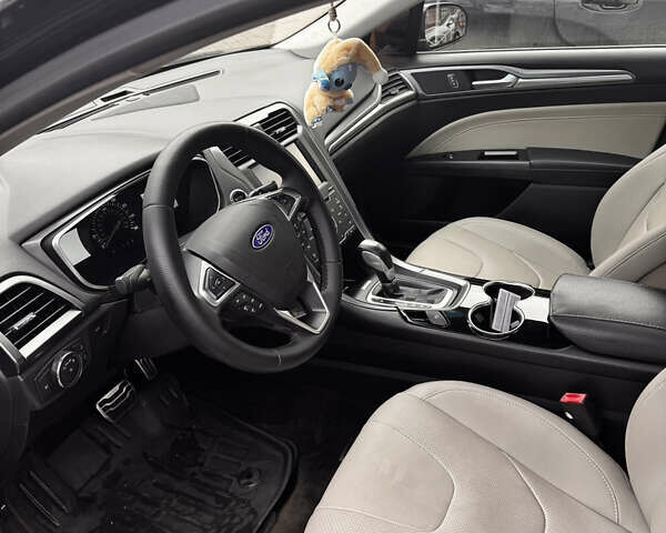 Черный Форд Фьюжн, объемом двигателя 2 л и пробегом 137 тыс. км за 11100 $, фото 10 на Automoto.ua