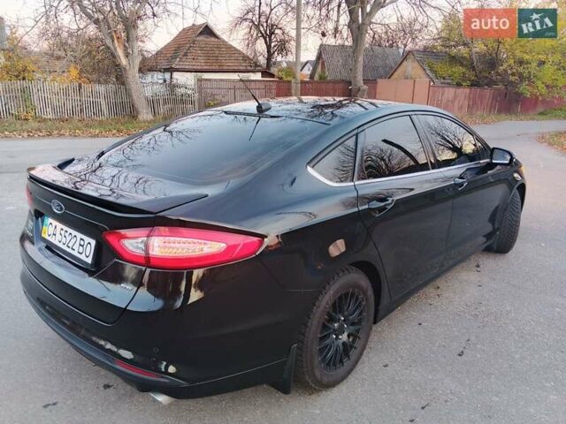 Черный Форд Фьюжн, объемом двигателя 2.5 л и пробегом 177 тыс. км за 10800 $, фото 12 на Automoto.ua