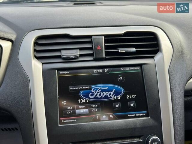 Черный Форд Фьюжн, объемом двигателя 1.5 л и пробегом 147 тыс. км за 10700 $, фото 9 на Automoto.ua