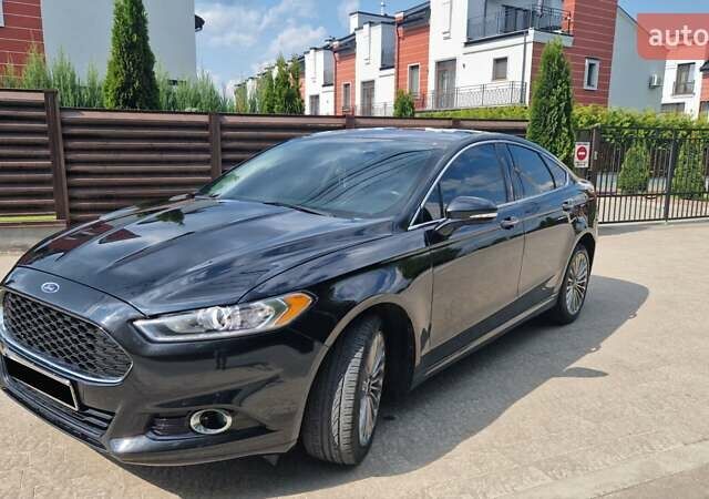 Черный Форд Фьюжн, объемом двигателя 2 л и пробегом 135 тыс. км за 13000 $, фото 1 на Automoto.ua