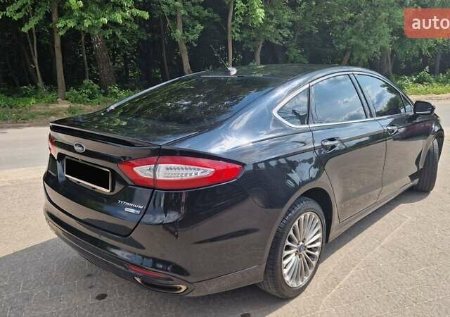 Черный Форд Фьюжн, объемом двигателя 2 л и пробегом 135 тыс. км за 13000 $, фото 6 на Automoto.ua