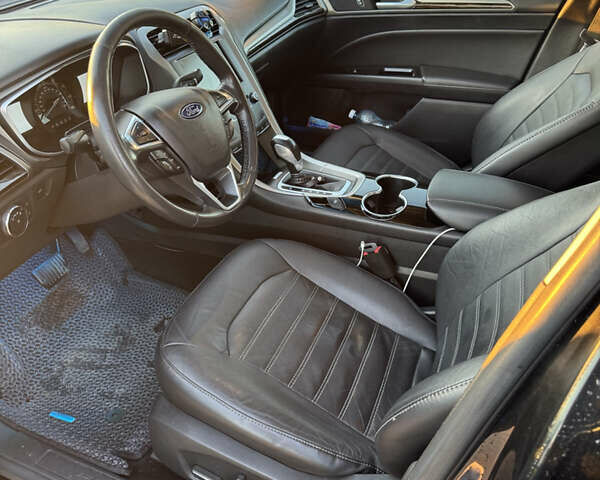 Черный Форд Фьюжн, объемом двигателя 2 л и пробегом 190 тыс. км за 10500 $, фото 11 на Automoto.ua