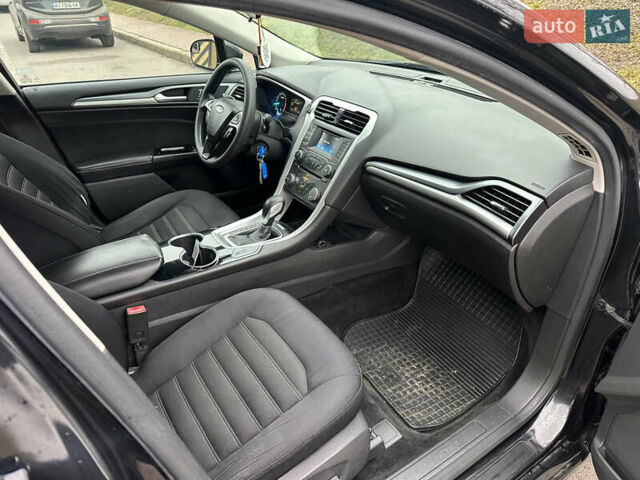 Черный Форд Фьюжн, объемом двигателя 2.49 л и пробегом 208 тыс. км за 7999 $, фото 26 на Automoto.ua