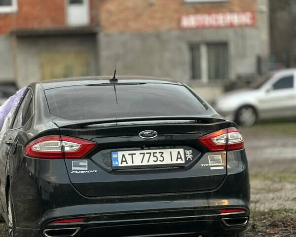 Черный Форд Фьюжн, объемом двигателя 2 л и пробегом 164 тыс. км за 5200 $, фото 2 на Automoto.ua