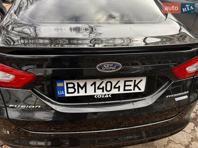 Черный Форд Фьюжн, объемом двигателя 2 л и пробегом 137 тыс. км за 11100 $, фото 5 на Automoto.ua