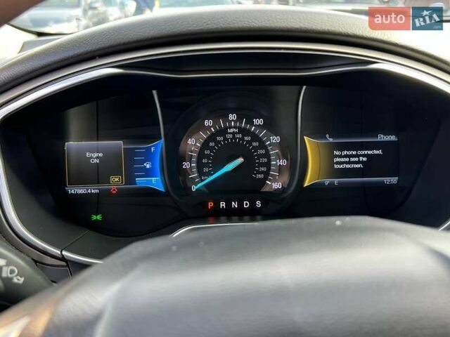 Черный Форд Фьюжн, объемом двигателя 1.5 л и пробегом 147 тыс. км за 10700 $, фото 10 на Automoto.ua