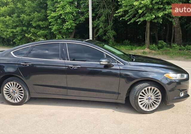 Черный Форд Фьюжн, объемом двигателя 2 л и пробегом 135 тыс. км за 13000 $, фото 12 на Automoto.ua