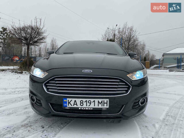 Черный Форд Фьюжн, объемом двигателя 2 л и пробегом 170 тыс. км за 13950 $, фото 1 на Automoto.ua
