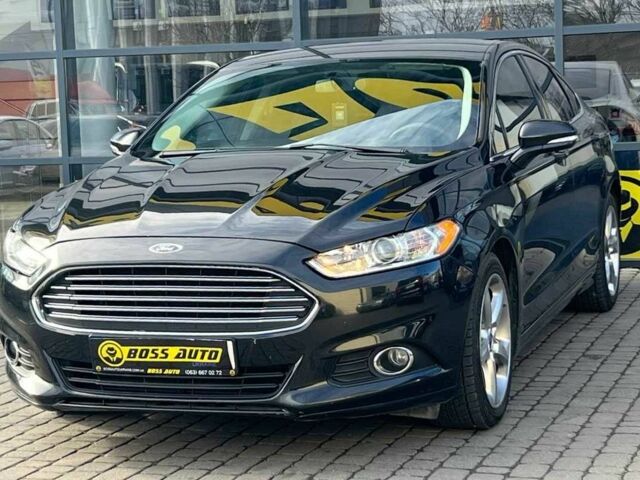 Черный Форд Фьюжн, объемом двигателя 1.5 л и пробегом 147 тыс. км за 10700 $, фото 2 на Automoto.ua