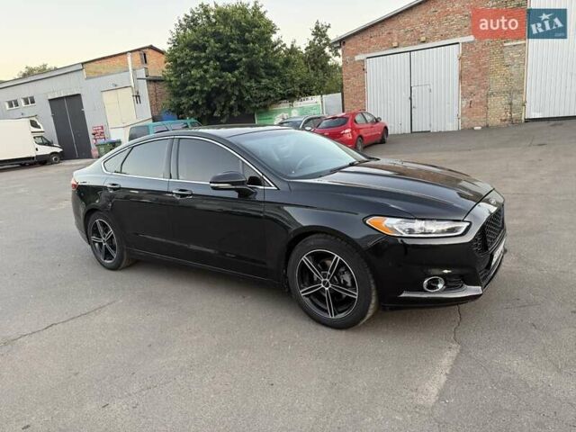 Черный Форд Фьюжн, объемом двигателя 2 л и пробегом 107 тыс. км за 11200 $, фото 2 на Automoto.ua