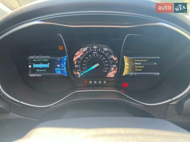 Черный Форд Фьюжн, объемом двигателя 2 л и пробегом 182 тыс. км за 9900 $, фото 6 на Automoto.ua