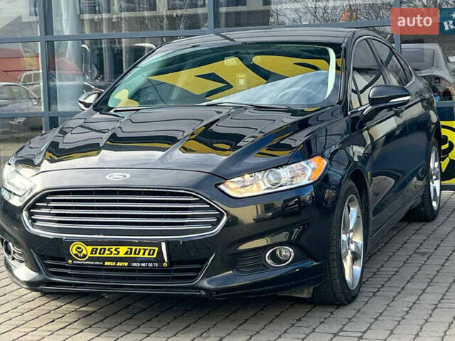 Черный Форд Фьюжн, объемом двигателя 1.5 л и пробегом 147 тыс. км за 10700 $, фото 2 на Automoto.ua