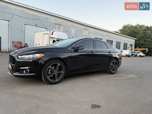 Черный Форд Фьюжн, объемом двигателя 2 л и пробегом 107 тыс. км за 11200 $, фото 1 на Automoto.ua