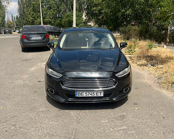 Черный Форд Фьюжн, объемом двигателя 2 л и пробегом 285 тыс. км за 6500 $, фото 2 на Automoto.ua