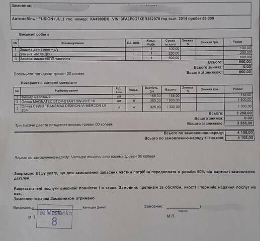 Чорний Форд Фьюжен, об'ємом двигуна 2.49 л та пробігом 87 тис. км за 11499 $, фото 90 на Automoto.ua