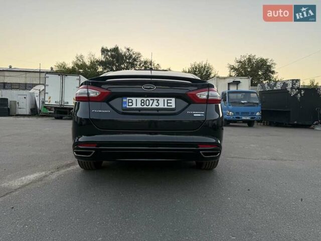 Черный Форд Фьюжн, объемом двигателя 2 л и пробегом 107 тыс. км за 11200 $, фото 5 на Automoto.ua