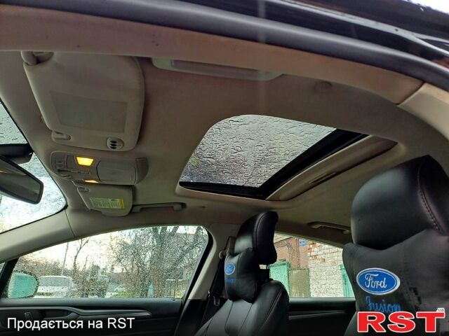 Чорний Форд Фьюжен, об'ємом двигуна 2 л та пробігом 230 тис. км за 11750 $, фото 8 на Automoto.ua