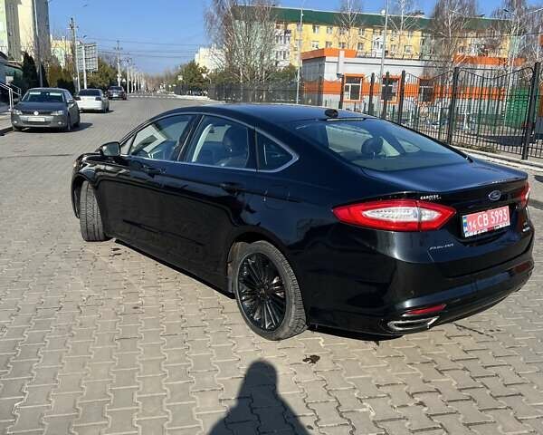 Черный Форд Фьюжн, объемом двигателя 2 л и пробегом 260 тыс. км за 9300 $, фото 3 на Automoto.ua