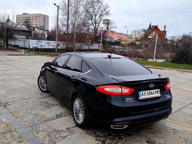 Черный Форд Фьюжн, объемом двигателя 2 л и пробегом 160 тыс. км за 9550 $, фото 4 на Automoto.ua
