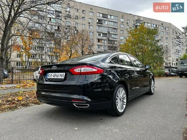 Черный Форд Фьюжн, объемом двигателя 2 л и пробегом 130 тыс. км за 12200 $, фото 3 на Automoto.ua