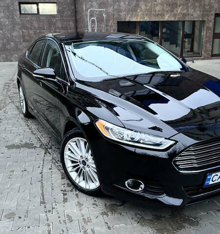 Черный Форд Фьюжн, объемом двигателя 2 л и пробегом 170 тыс. км за 11300 $, фото 7 на Automoto.ua