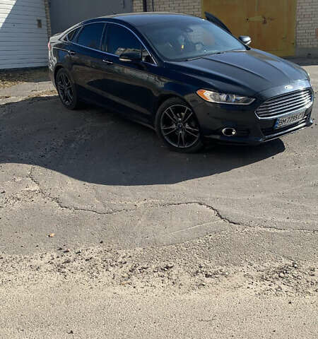 Черный Форд Фьюжн, объемом двигателя 2 л и пробегом 180 тыс. км за 10500 $, фото 1 на Automoto.ua