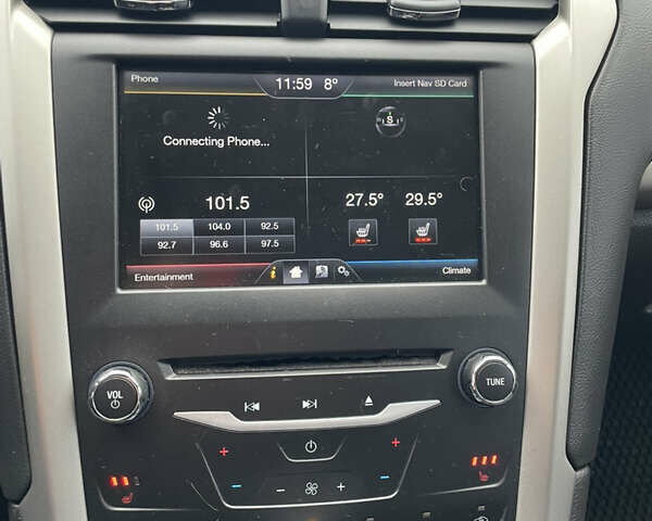 Чорний Форд Фьюжен, об'ємом двигуна 2 л та пробігом 131 тис. км за 11999 $, фото 12 на Automoto.ua