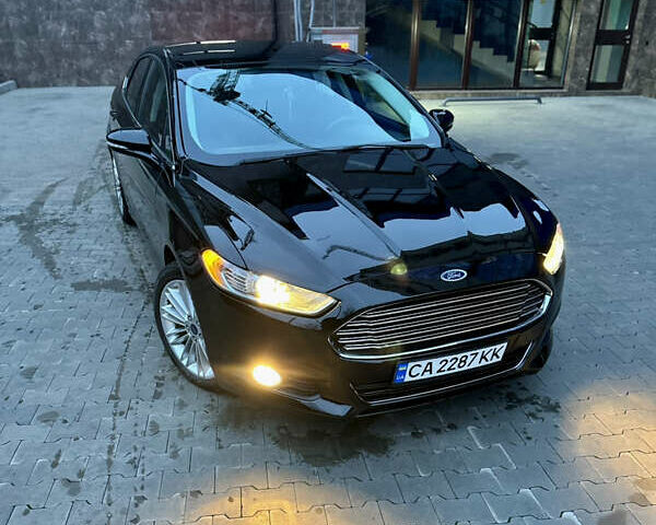 Черный Форд Фьюжн, объемом двигателя 2 л и пробегом 170 тыс. км за 11300 $, фото 16 на Automoto.ua