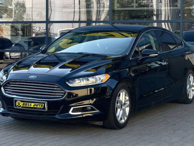 Черный Форд Фьюжн, объемом двигателя 1.5 л и пробегом 163 тыс. км за 10300 $, фото 2 на Automoto.ua