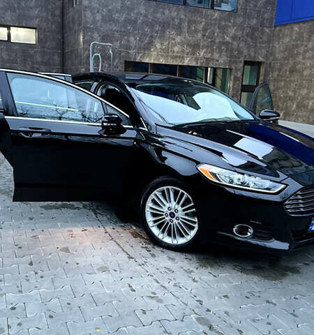 Черный Форд Фьюжн, объемом двигателя 2 л и пробегом 170 тыс. км за 11300 $, фото 12 на Automoto.ua