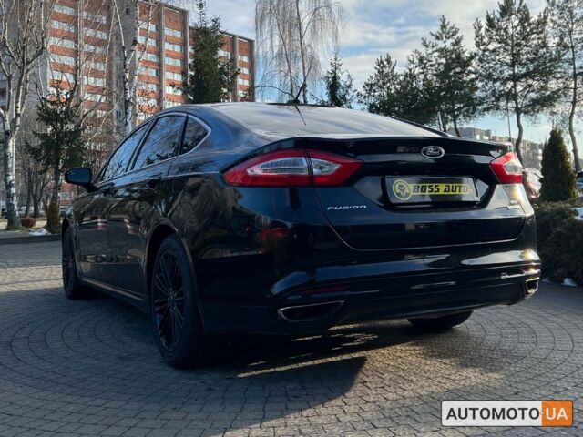 Чорний Форд Фьюжен, об'ємом двигуна 2 л та пробігом 162 тис. км за 12500 $, фото 4 на Automoto.ua