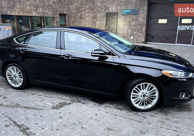 Черный Форд Фьюжн, объемом двигателя 2 л и пробегом 170 тыс. км за 11300 $, фото 13 на Automoto.ua