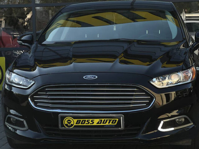 Черный Форд Фьюжн, объемом двигателя 1.5 л и пробегом 163 тыс. км за 10300 $, фото 1 на Automoto.ua